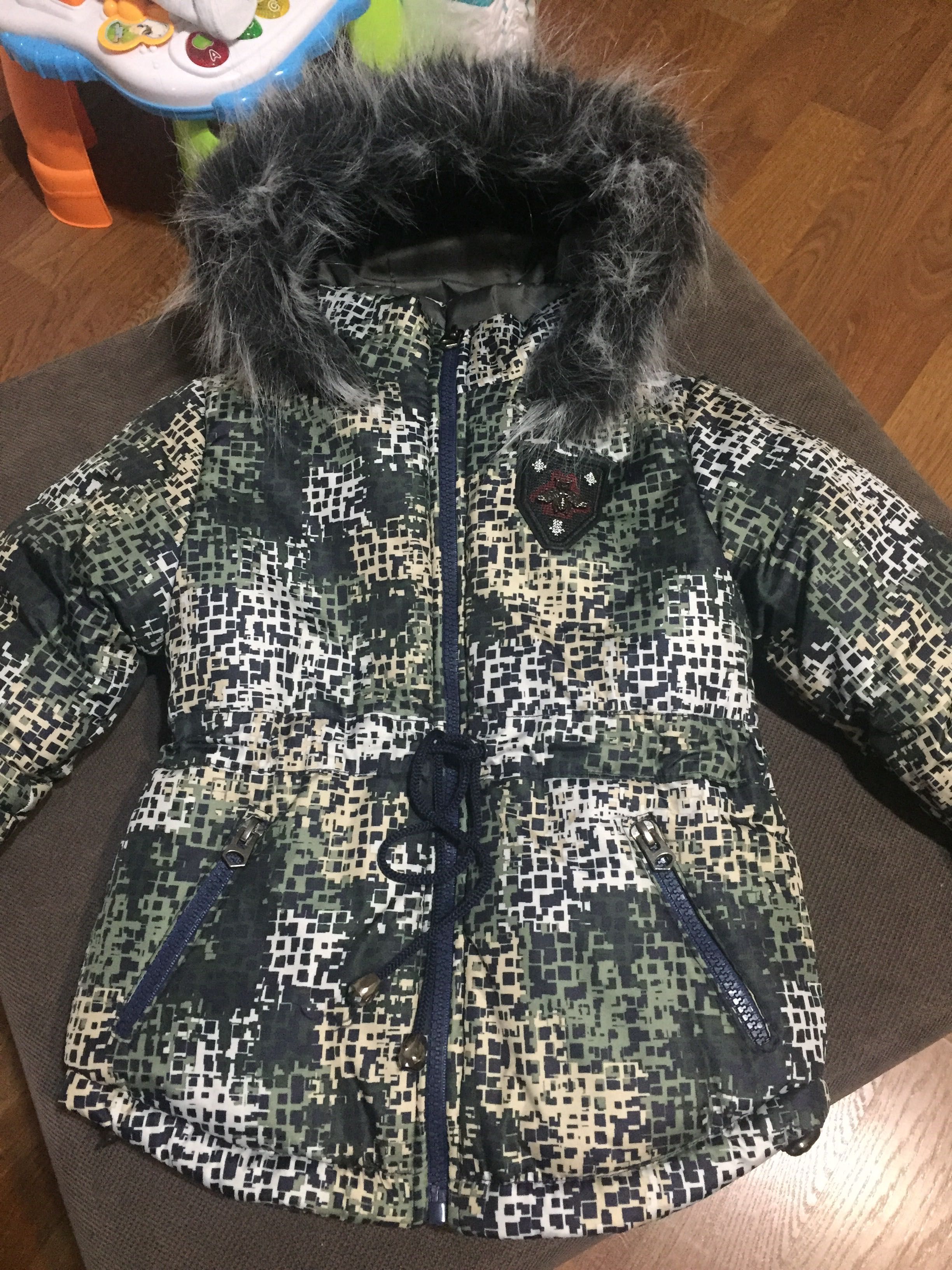 Куртка дитяча зимня на овчині