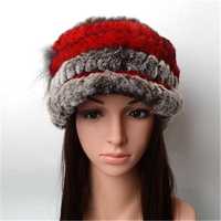 Piękna ciepła czapka futro futerko zima