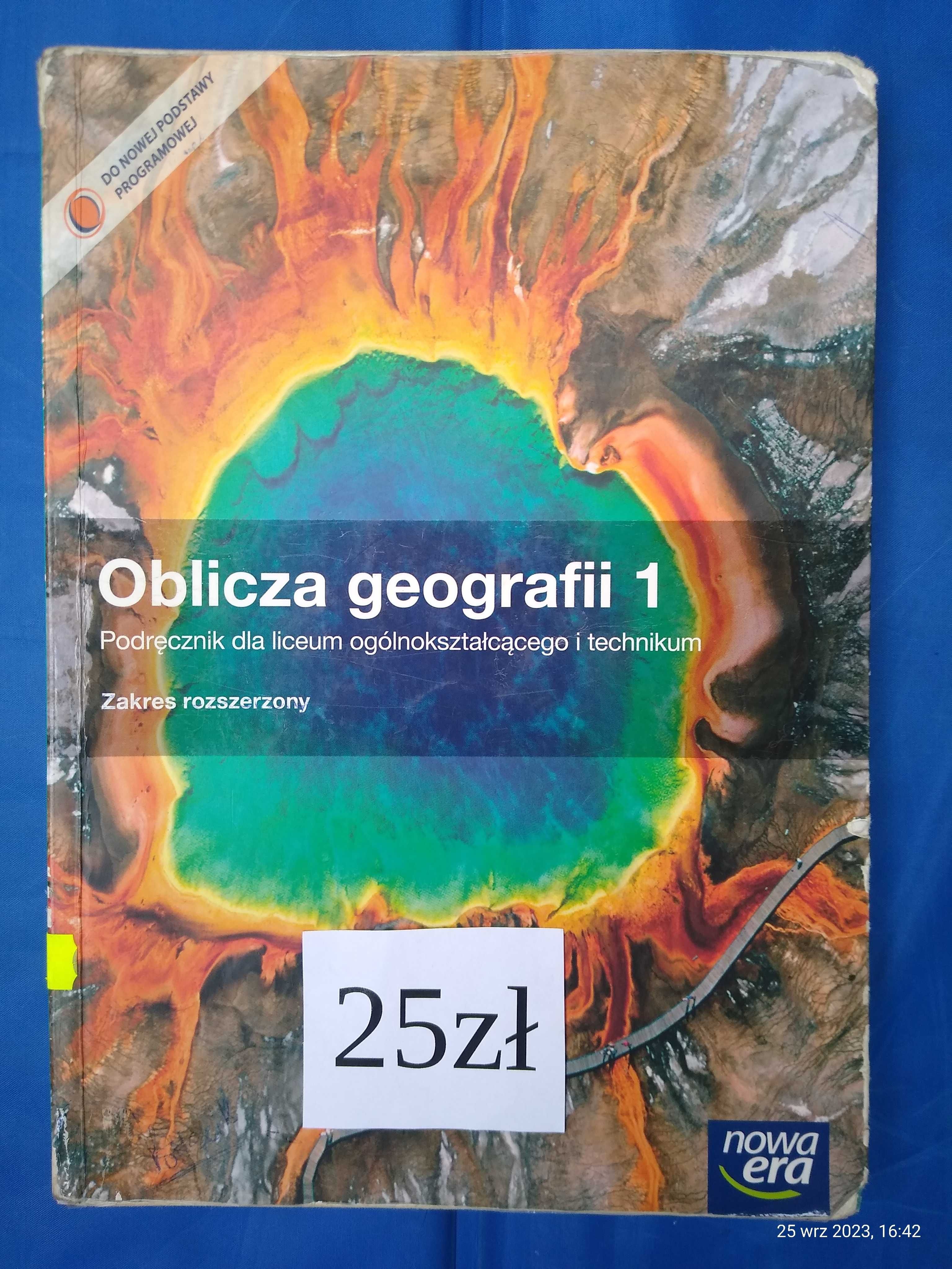 Oblicza Geografii 1 -Nowa Era -zakres rozszerzony