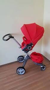 Коляска Stokke xplory v4 2в1 красная