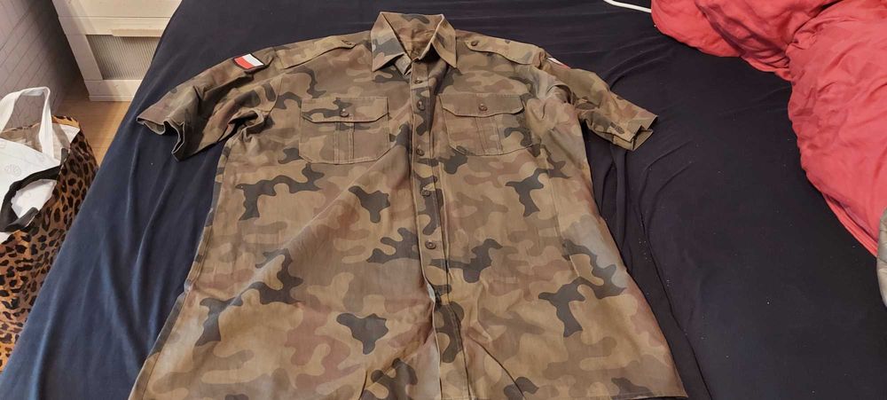 Kompletny ubior wojskowy moro