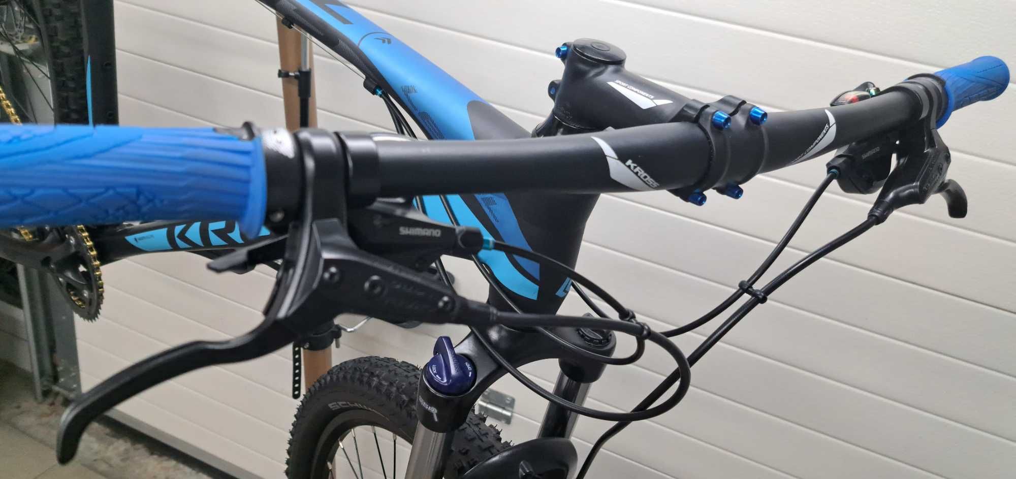 Kross LEVEL B2 PRO 21" r,L Hamulce hydrauliczne osprzęt Shimano