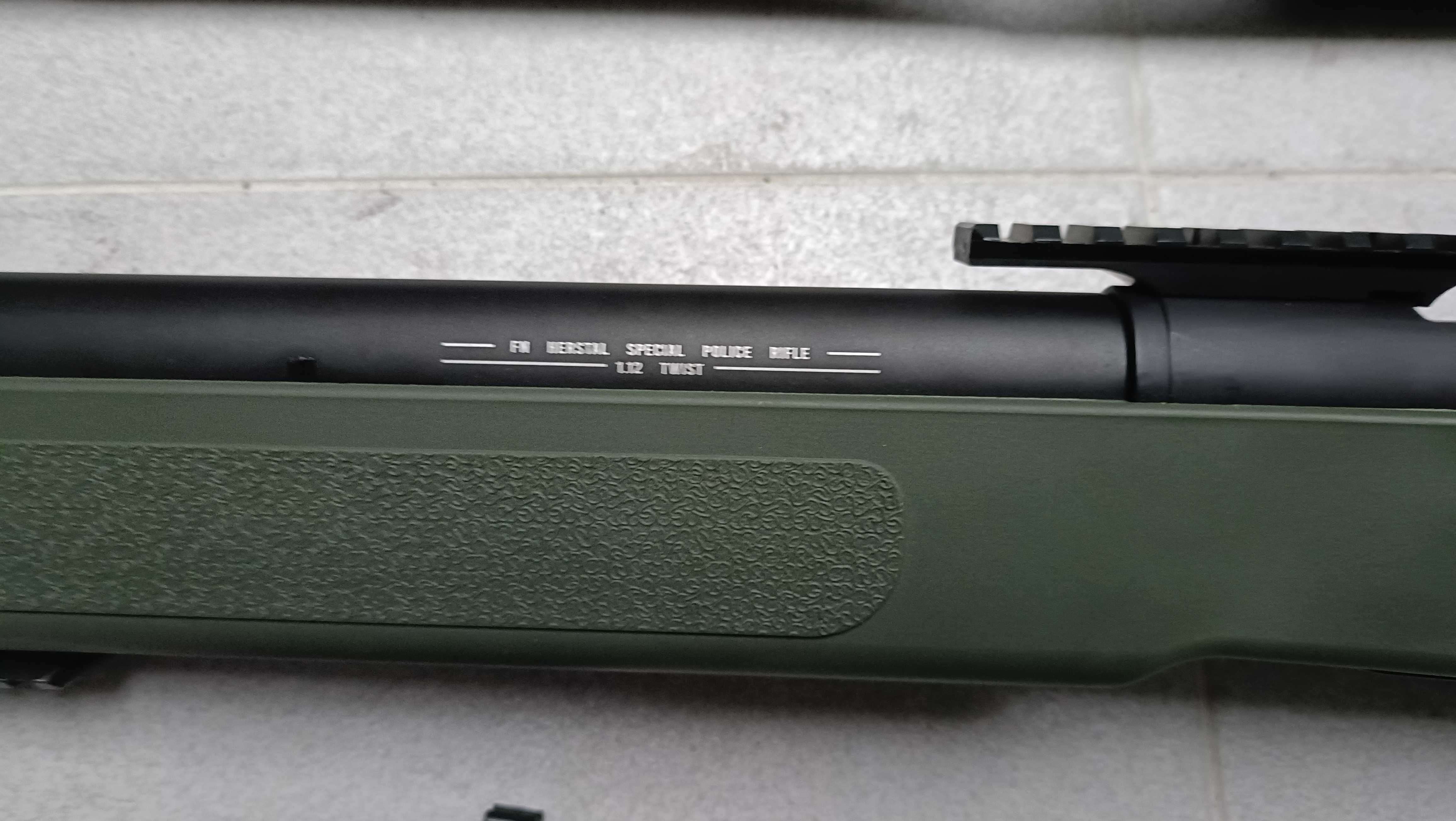 Réplica airsoft sniper de mola