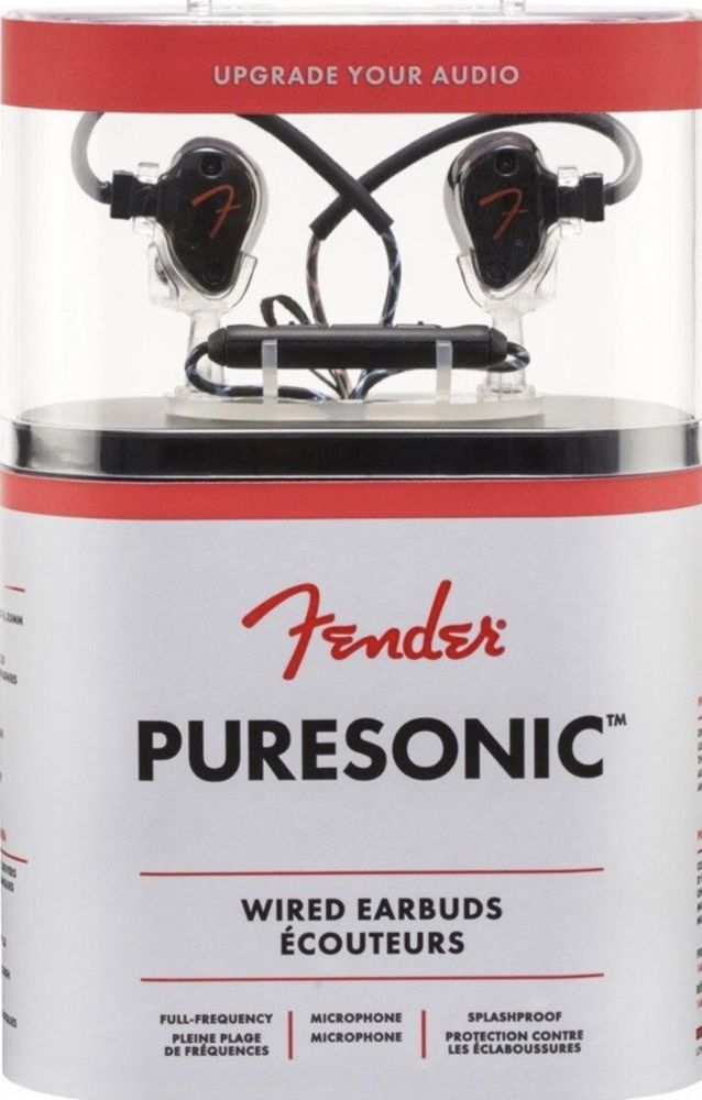słuchawki przewodowe Fender PureSONIC Premium Black