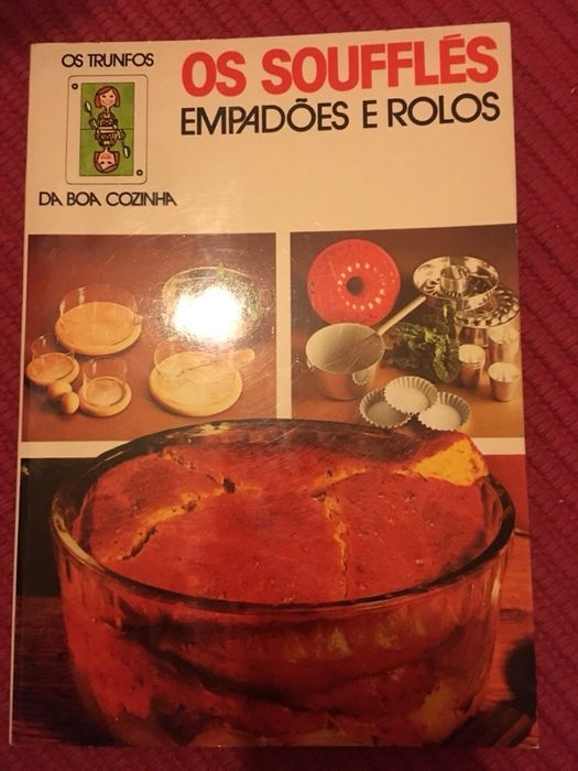 3 livros “Os Trunfos da Boa Cozinha”