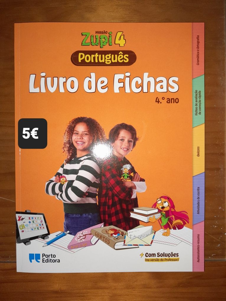 Manuais Escolares novos 4° ano