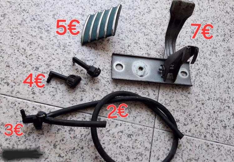 Fiat Punto farol e peças novas