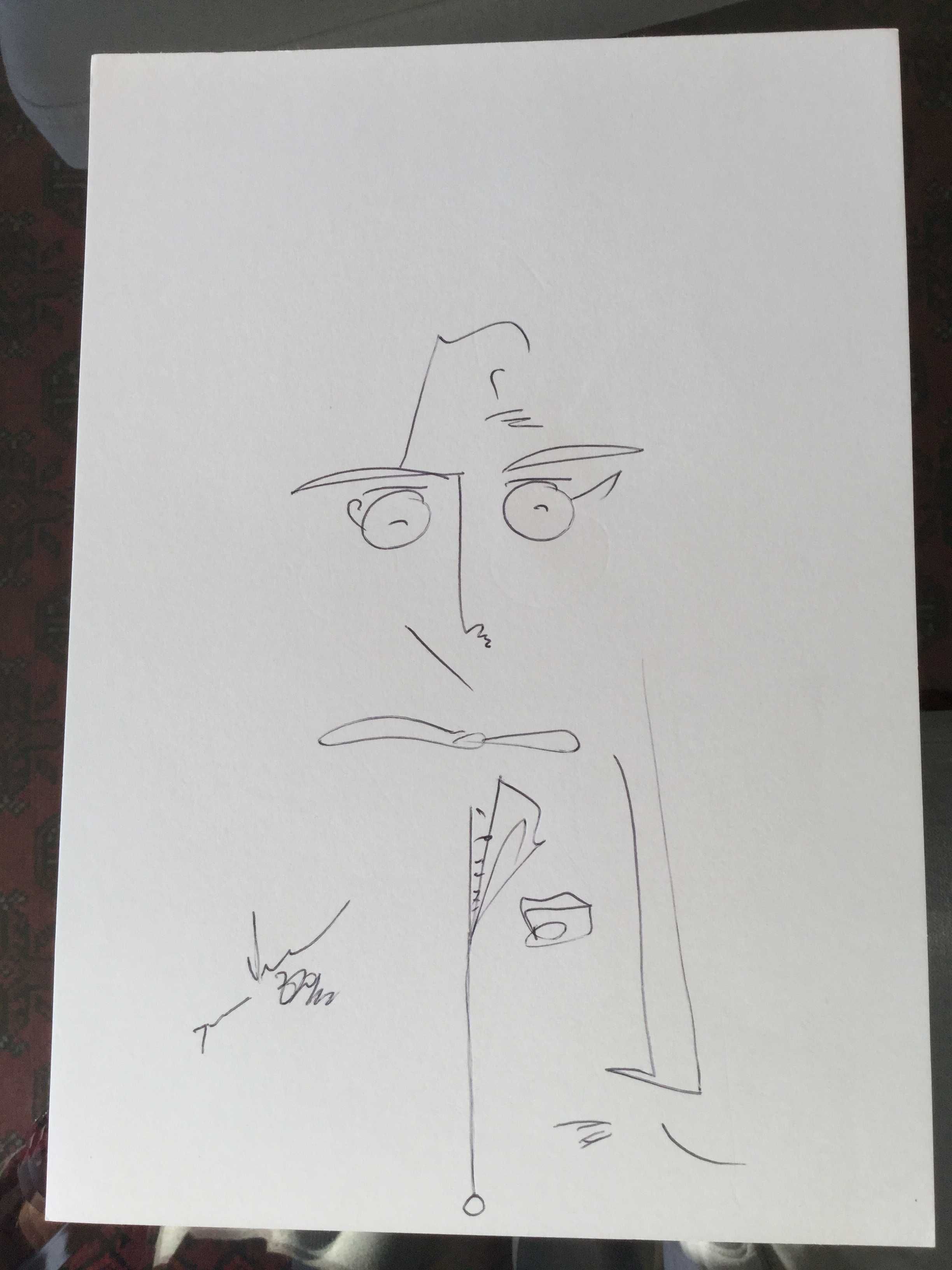 Desenho Original a Tinta da China - Yvens Pessoa