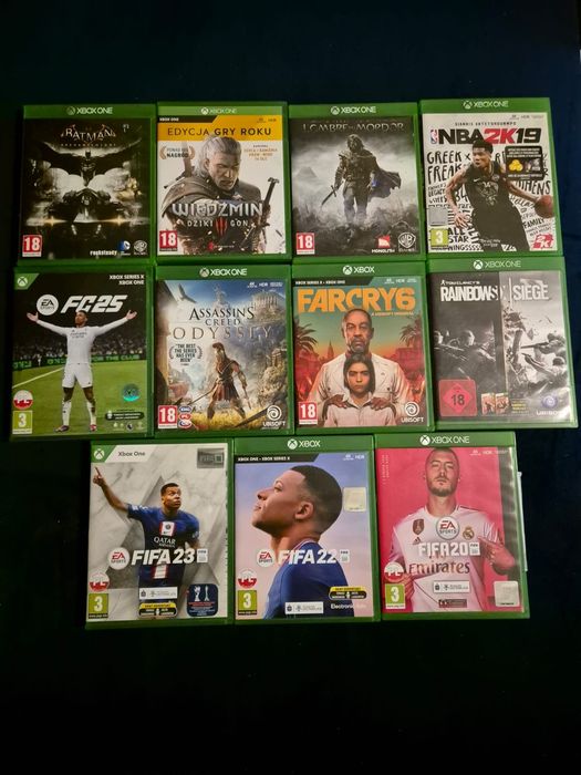 Zestaw gier na Xboxa