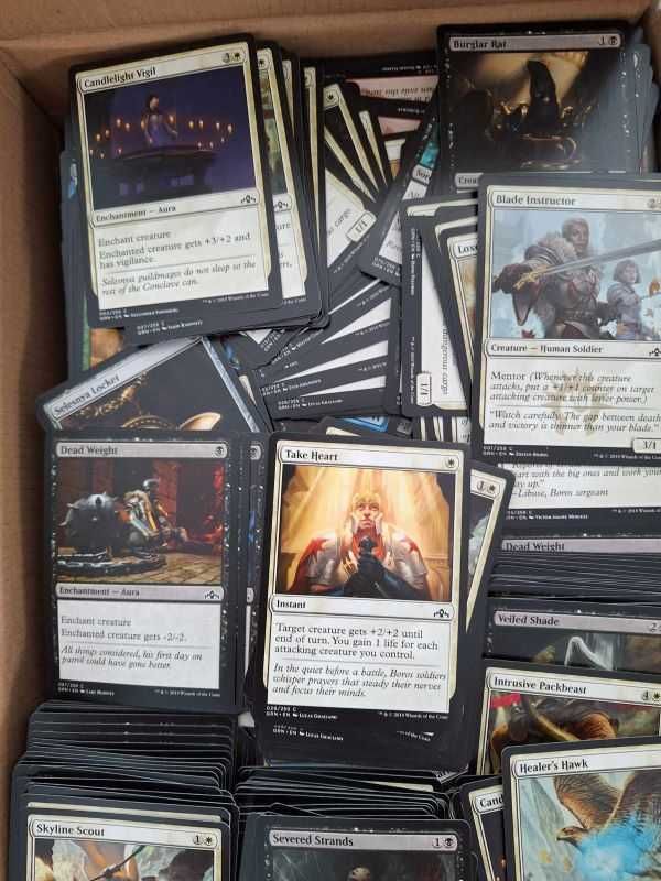 Magic The Gathering - 5500 sztuk kart common dodatek Guilds of Ravnica