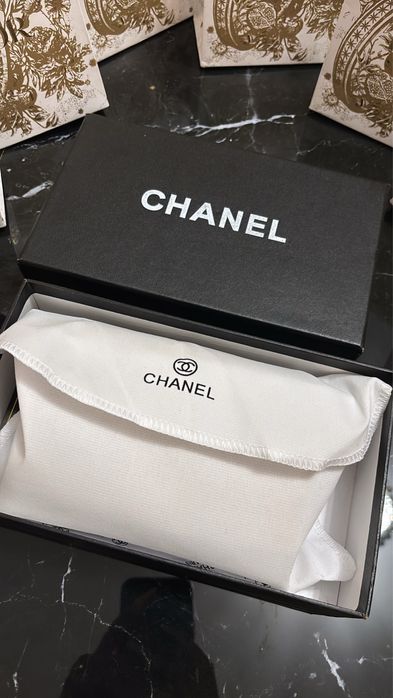 Nowy portfel Chanel Pudelko worek idealny na prezent