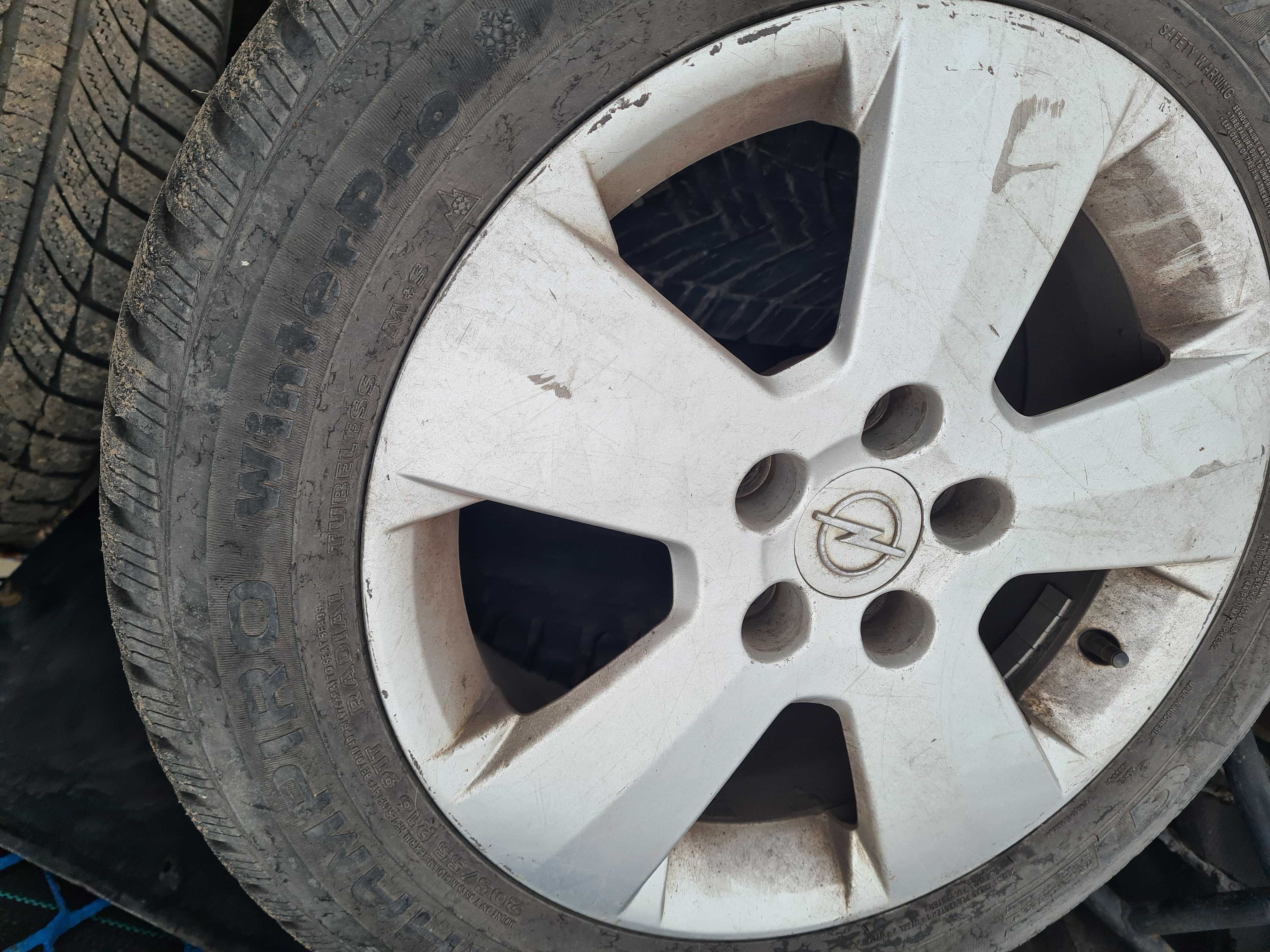 Alusy Alufelgi 16 cali 5x110 Opel Vectra C + opony zimowe ET41 6.5J