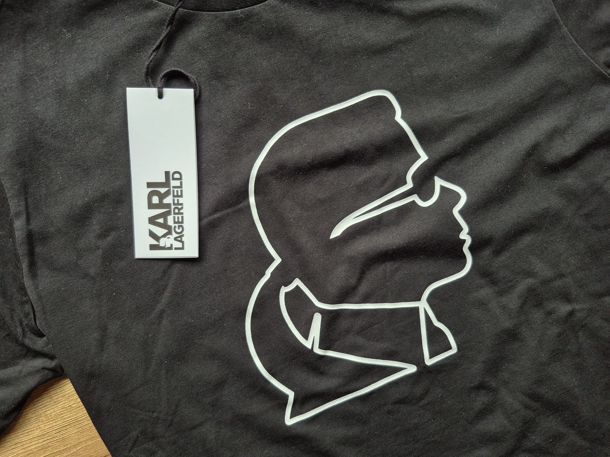 Bluzka Koszulka T shirt Męski Karl Lagerfeld XL