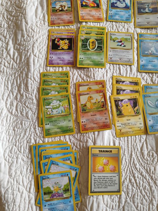 Cartas Pokémon Base Set Inglês