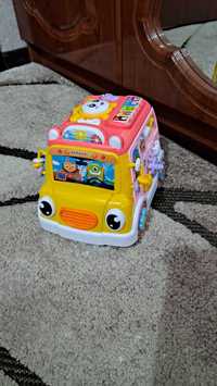 Веселий автобус дитяча іграшка игрушка музыкальная автобус машинка
