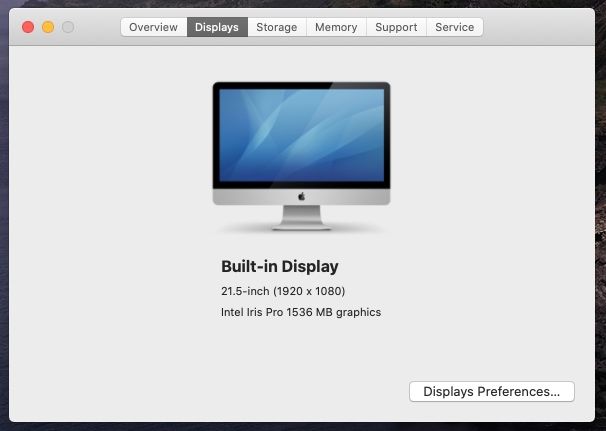 iMac 21.5 late 2013, komputer stacjonarny