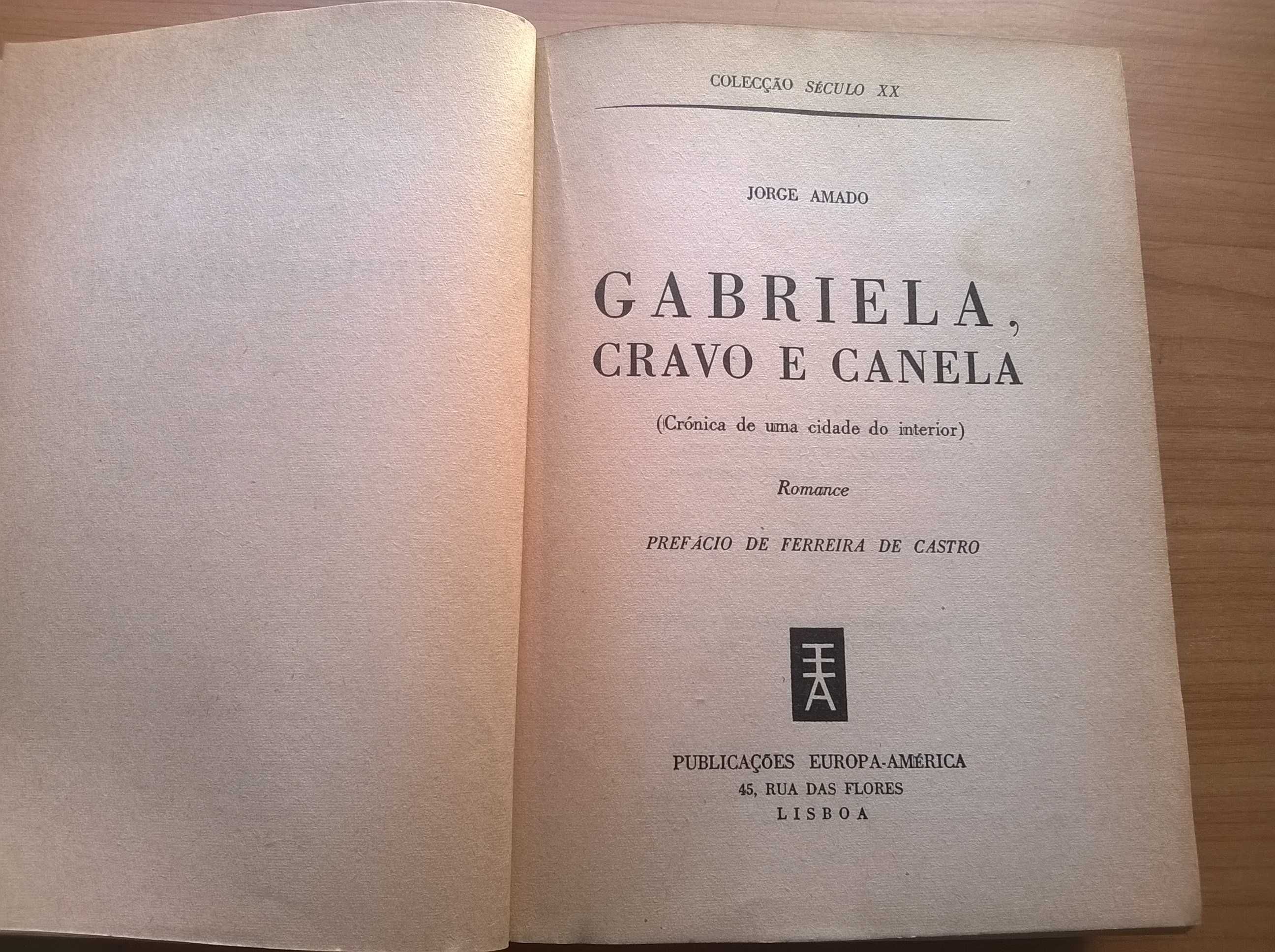 Gabriela Cravo e Canela (1.ª ed.) - Jorge Amado (portes grátis)