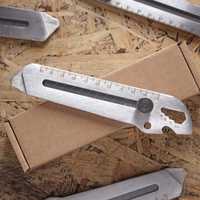 Нож металлический строительный 18 мм монтажный мультитул