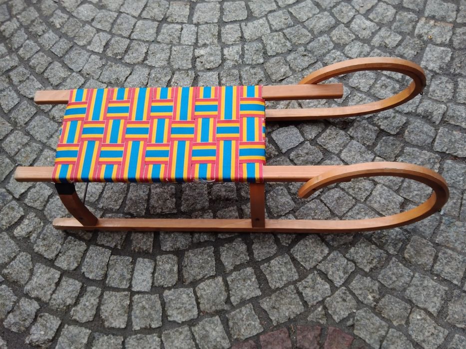 Sanki drewniane duze XXL