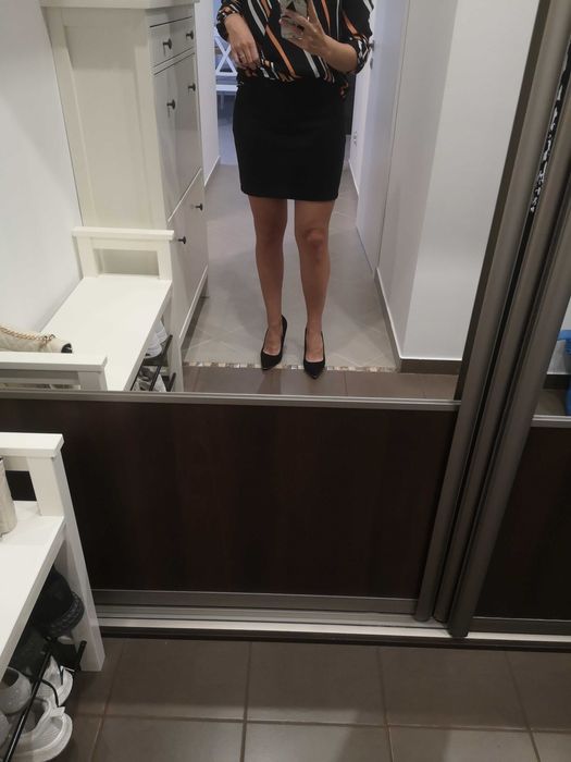 Spódnica czarna marki CAMAYEU rozm. L