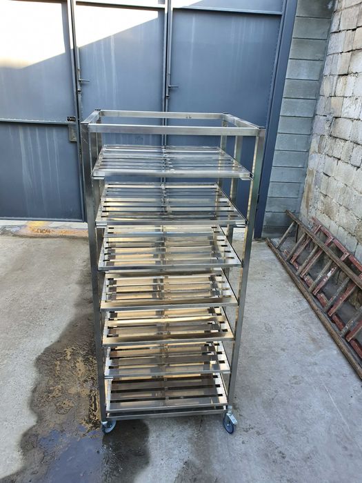 Стелаж, Стіл, Мийка, Полиця Нержавійка