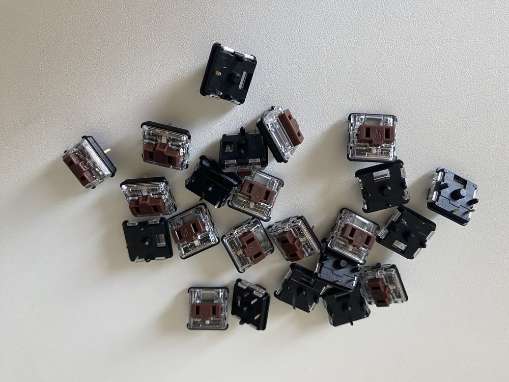 Свічі механічні Kailh Low Profile Choc Switches V1