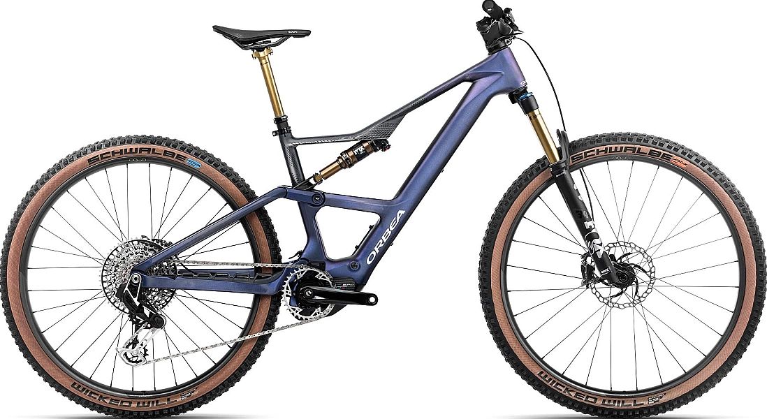 Rower elektryczny górski MTB Orbea RISE SL M-LTD 630W w 100% gotowy +