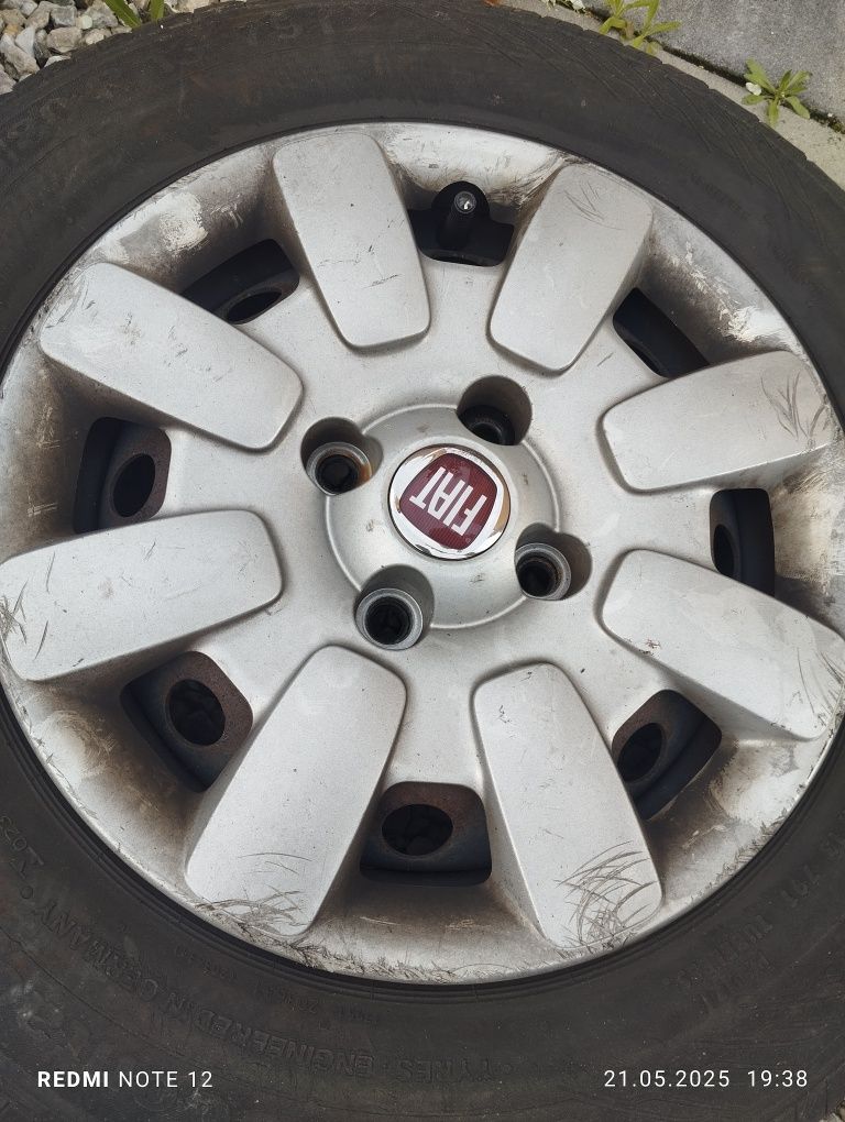 Koła kołpaki Fiat Panda felgi stalowe kpl