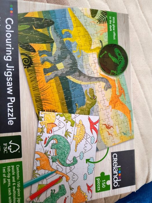 Dwustronne puzzle 150 elementów