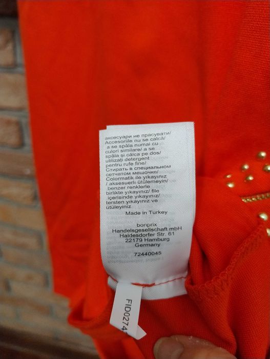 Sukienka damska czerwona M Bonprix