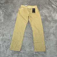 Spodnie jeansowe Levis mashroom beżowe mini logo patch