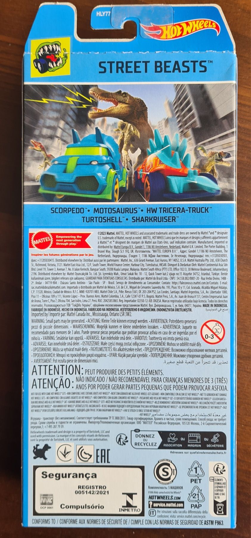 Hot Wheels 5-cio Pak HLY 77