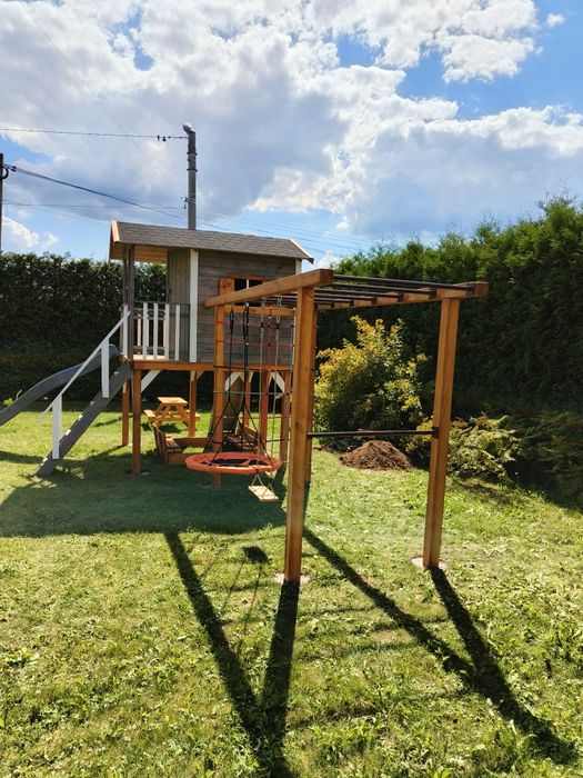 Domek plac zabaw Małpi Gaj ślizg 3 m !!