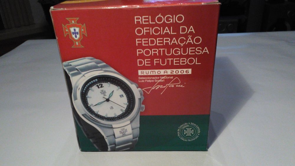 Relogio Federacao Portuguesa Futebol Rumo a 2006