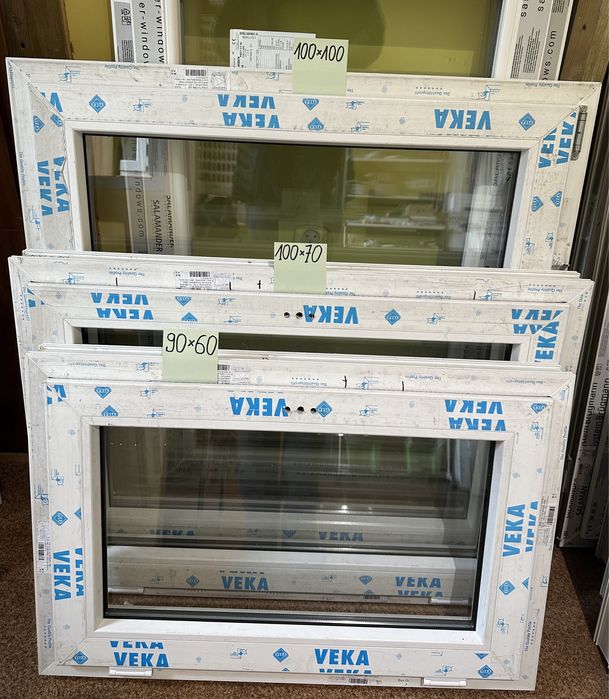 Okno PCV nowe 50 x 40, białe, dostępne od ręki! Inne rozmiary,kolory