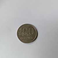 Moneta 100 złotych 1990 rok