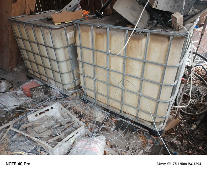 Zbiornik Mauzer po oleju napędowym