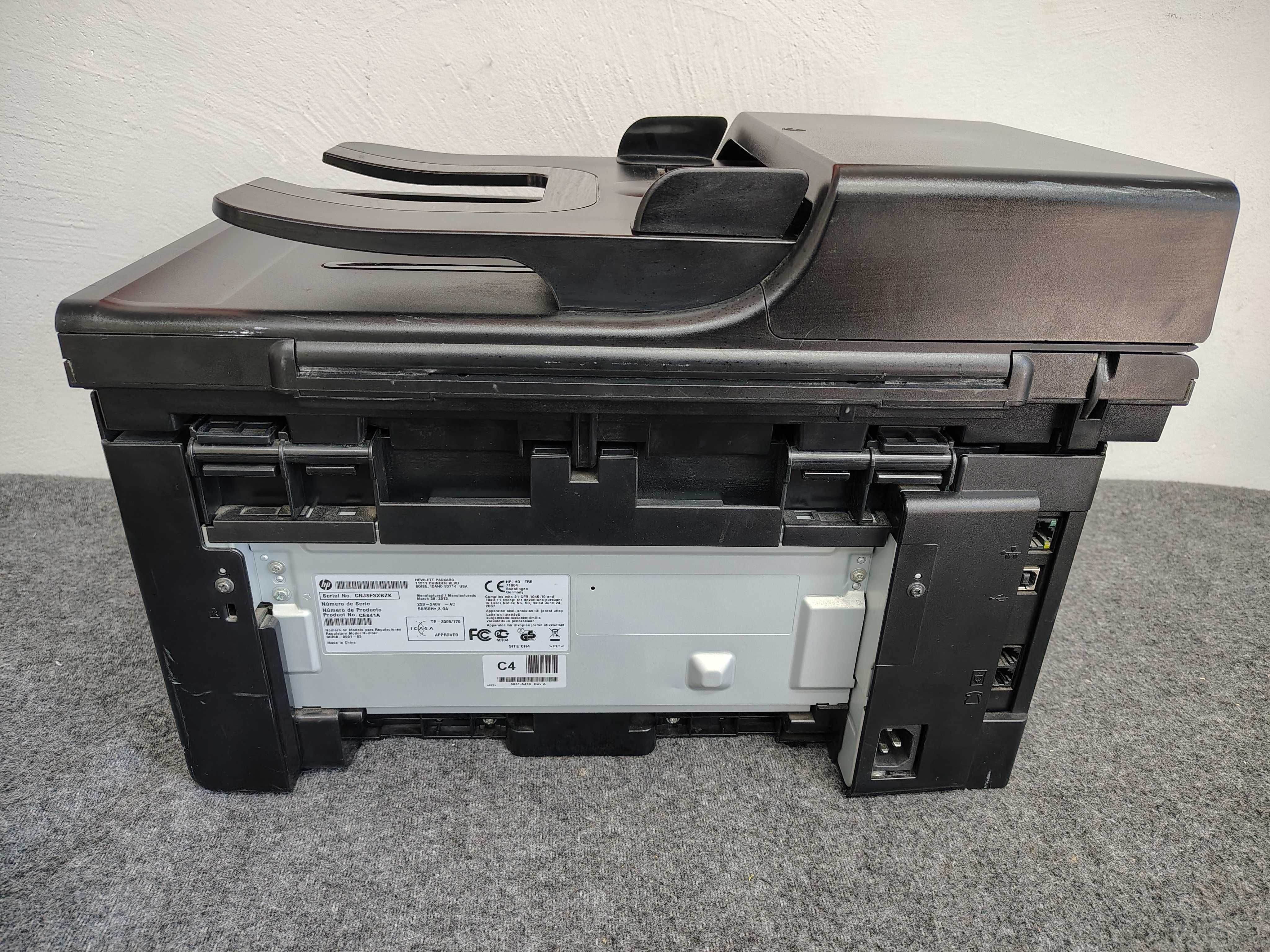 HP Laserjet M1212nf drukarka ksero skan fax toner kable.