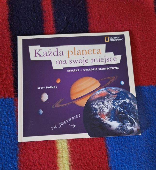 Każda planeta ma swoje miejsce- książka o układzie słonecznym