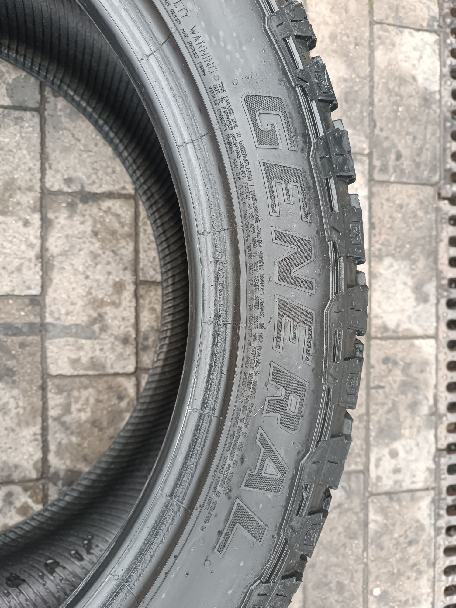 275/45R20 Generał Graber AT3 opona pojedyncza