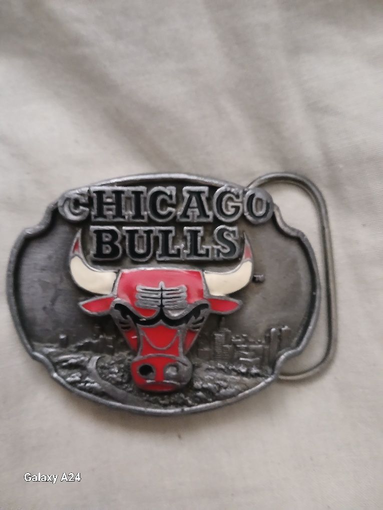 Пряжка номерная коллекционная CHICAGO BULLS  Оригинал 1988г