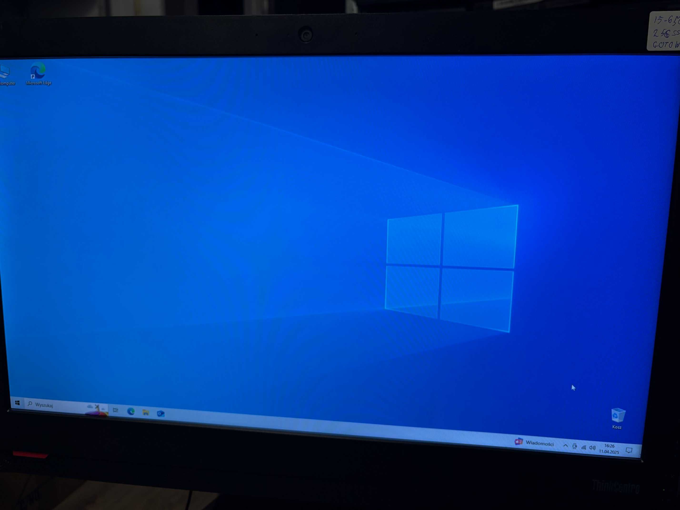 KOMPUTER PC All in One LENOVO M900z Intel i5-6500 8GB 256GB SSD W10H