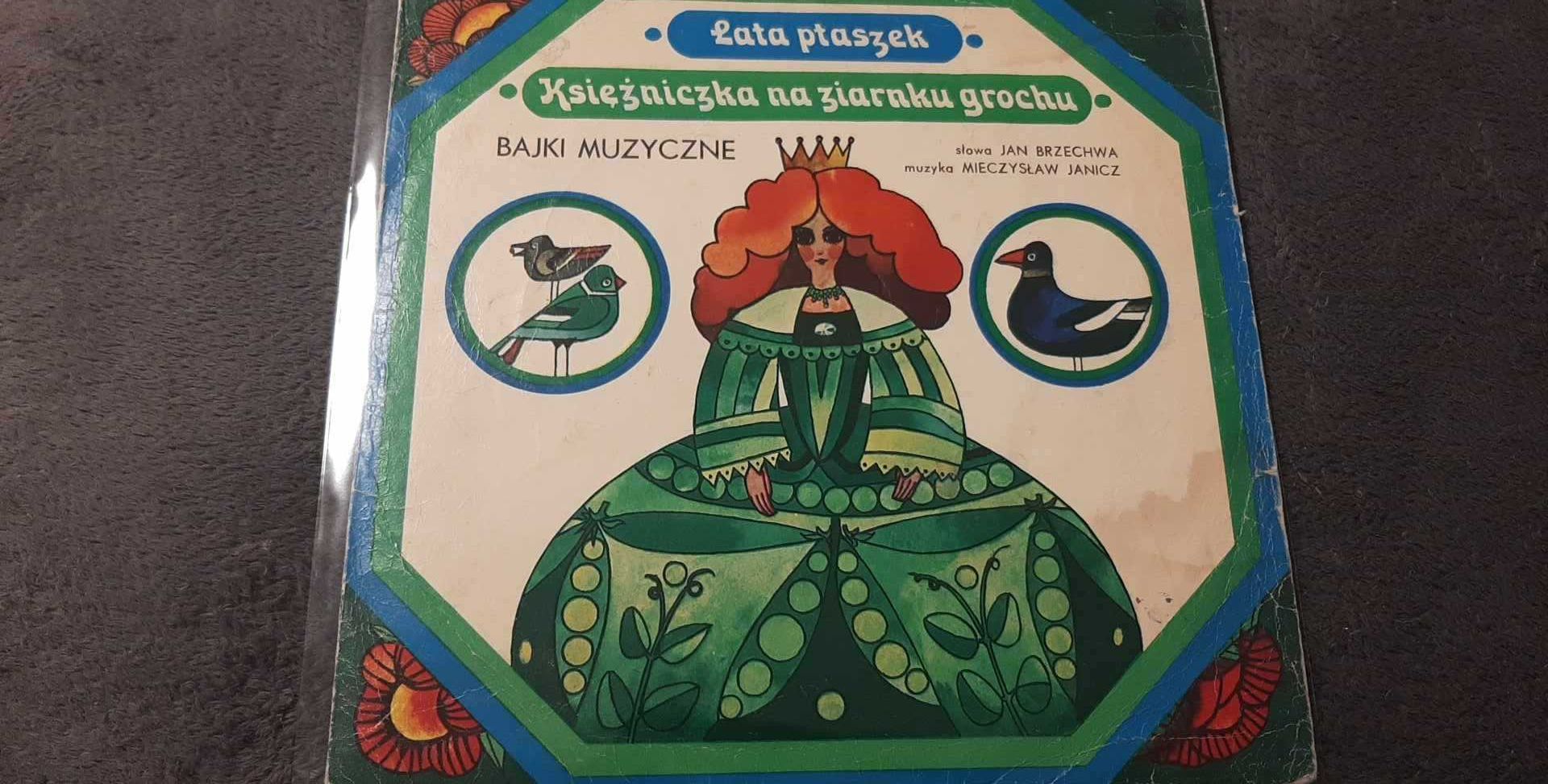 Księżniczka Na Ziarnku Grochu - bajka audio - płyta winylowa