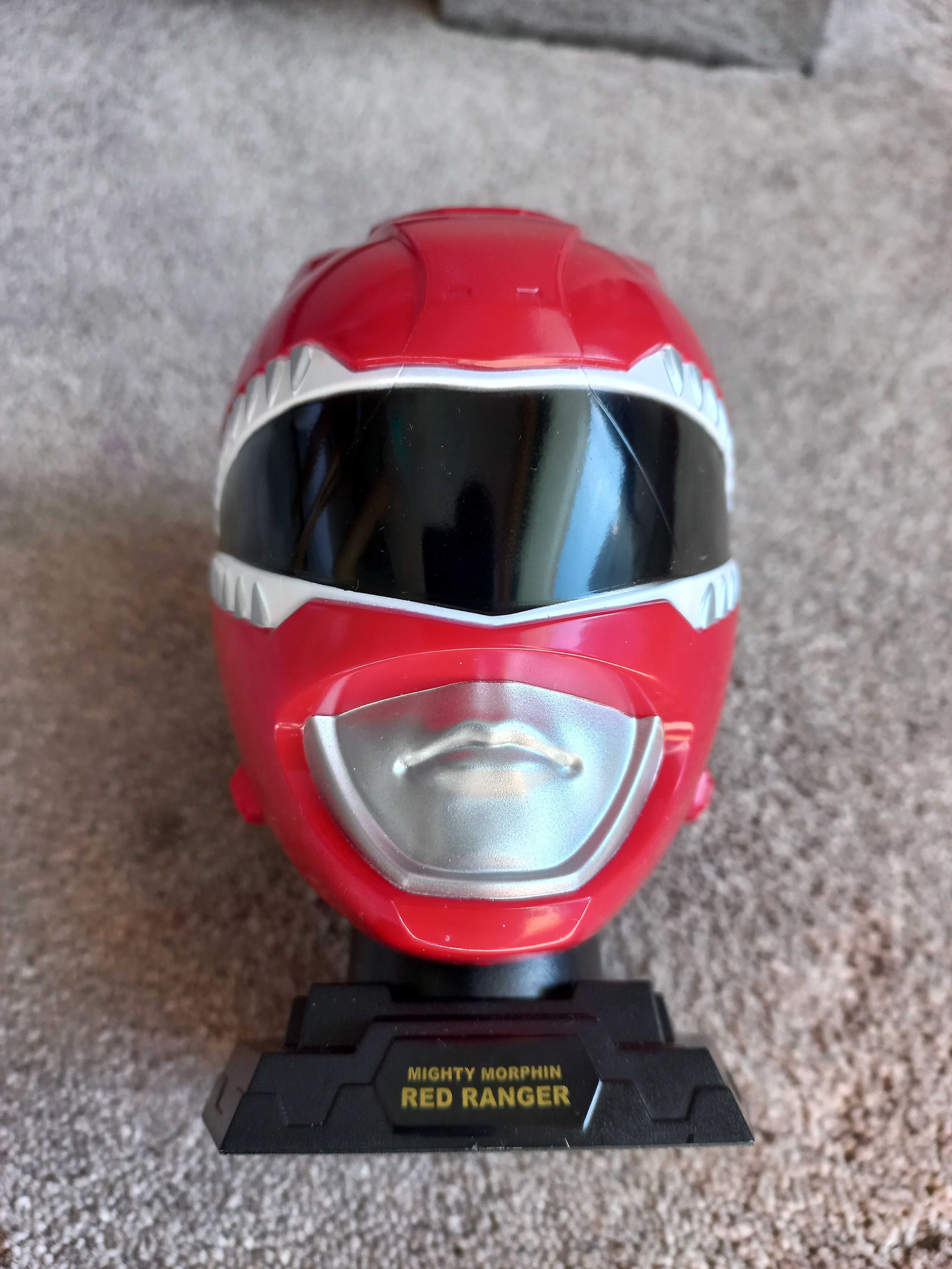 Power Rangers - Capacete Ranger Vermelho Bandai Legacy Collection