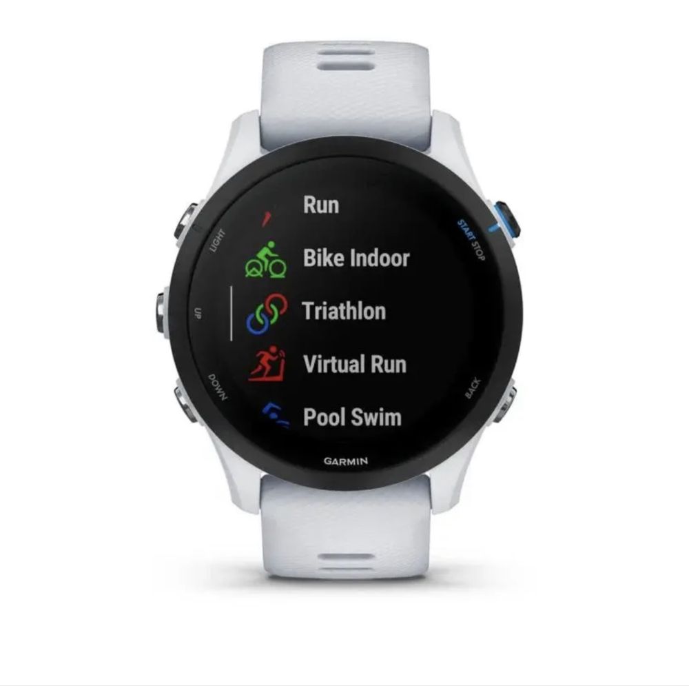Garmin Forerunner 255 Music Mleczny kwarc