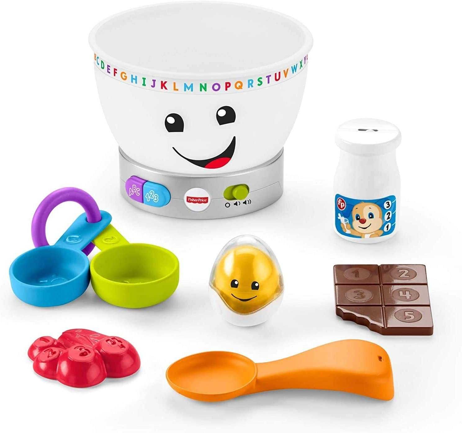 Музыкальный блендер Фишер Прайс Fisher Price Magic Color Mixing Bowl