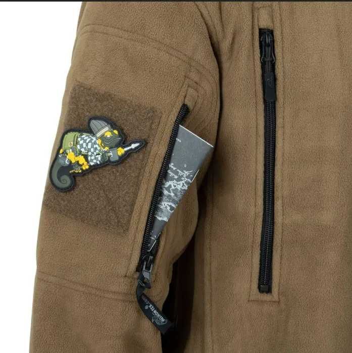 Bluza polarowa taktyczna z kapturem Helikon Patriot Coyote XL