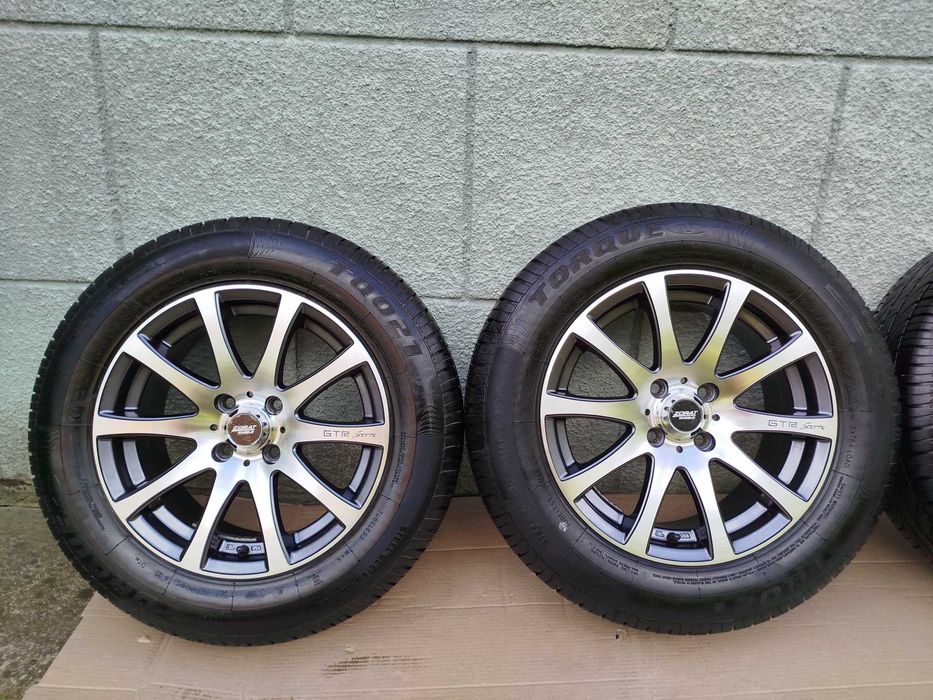 Диски Z.W.3114Z R15 4/100 Шини TORQUE 195/65 НОВІ!!!