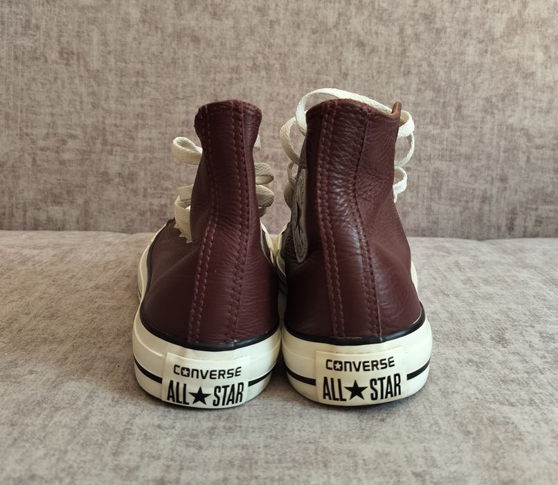 Кожаные кеды Converse Chuck Taylor All Star |конверсы кожаные