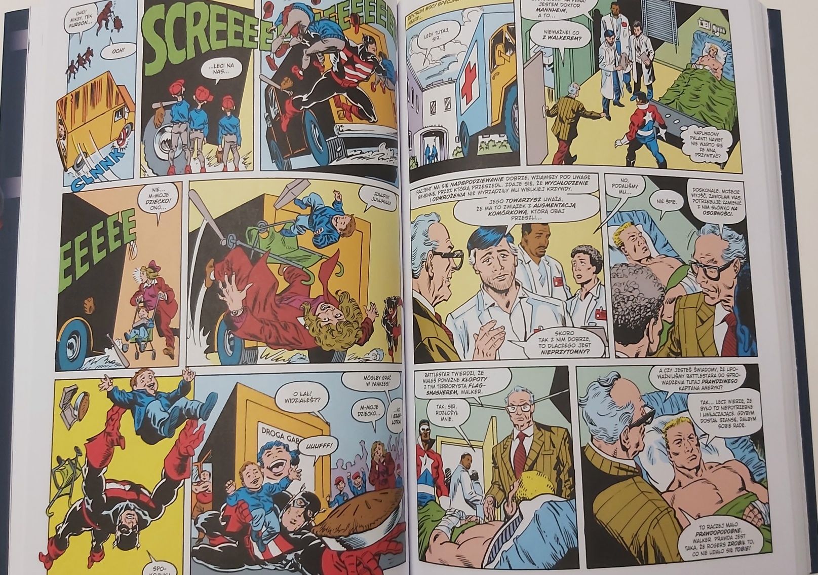 Komiks Kapitan Ameryka kontra Red Skull Marvel - Wielkie Pojedynki